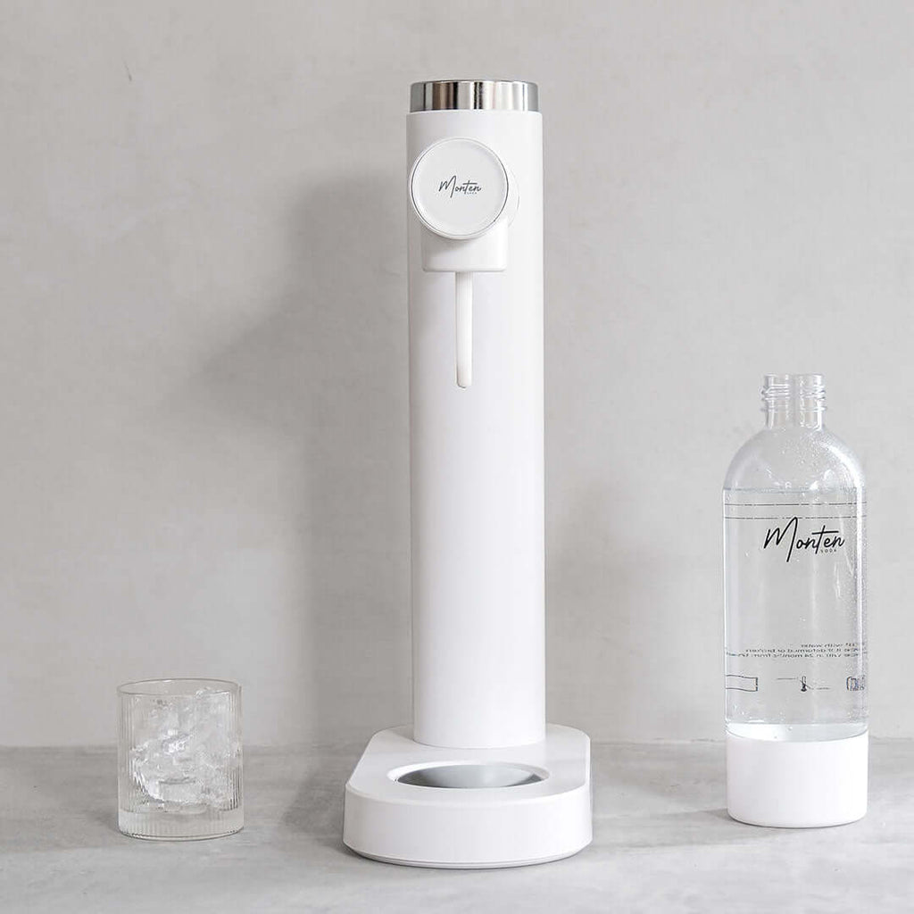White Soda Maker Machine White Sparkling Water Maker Monten Soda